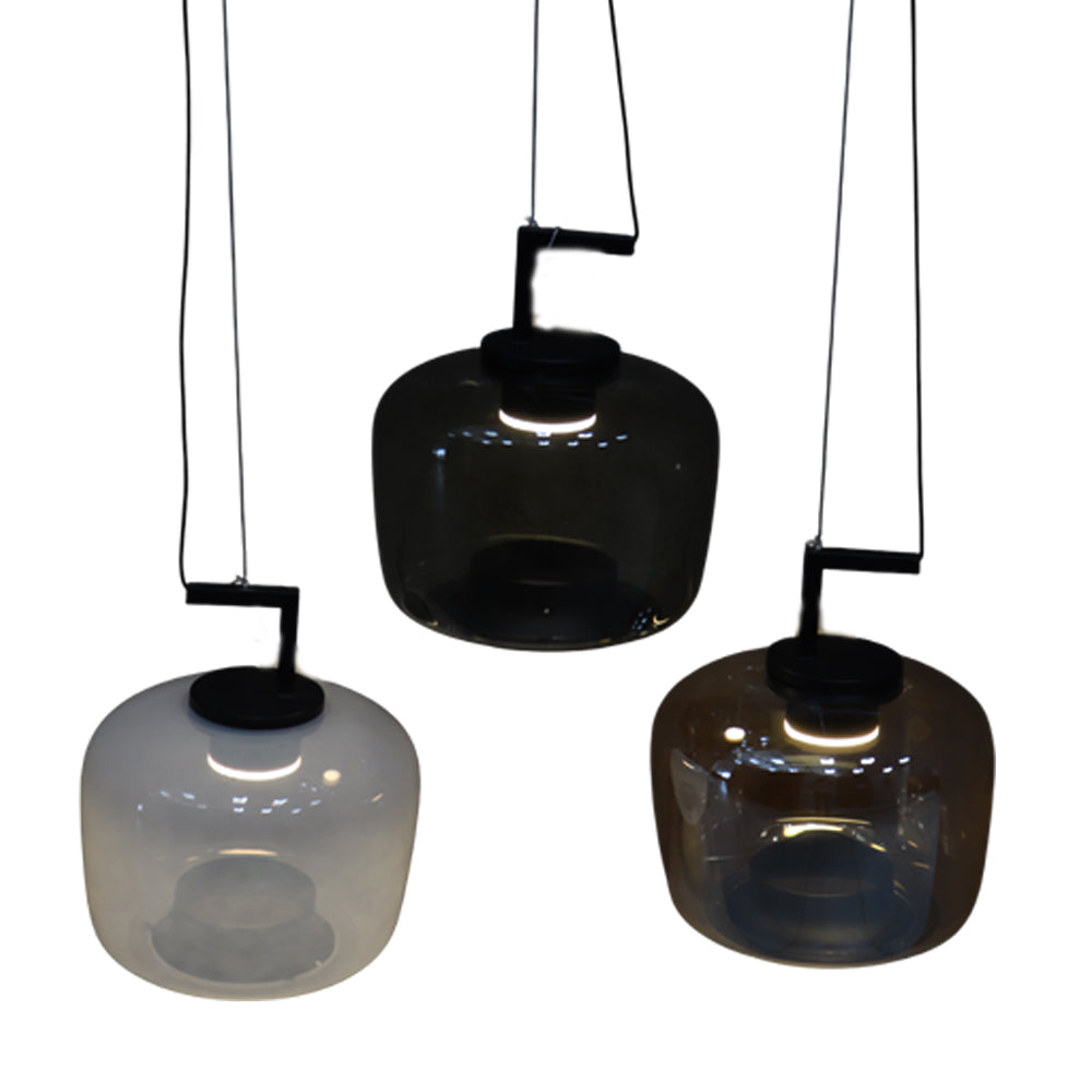 White, Amber, Green Glass finish Decorative Light