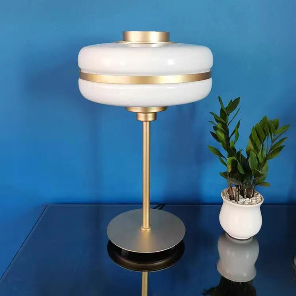 White Glass Finish Decorative Light