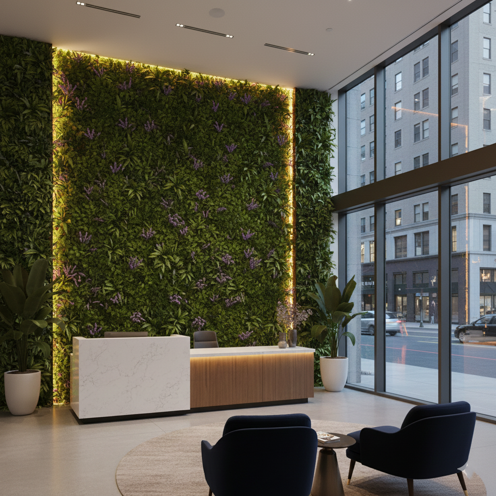 Square Mat vertical Green Wall