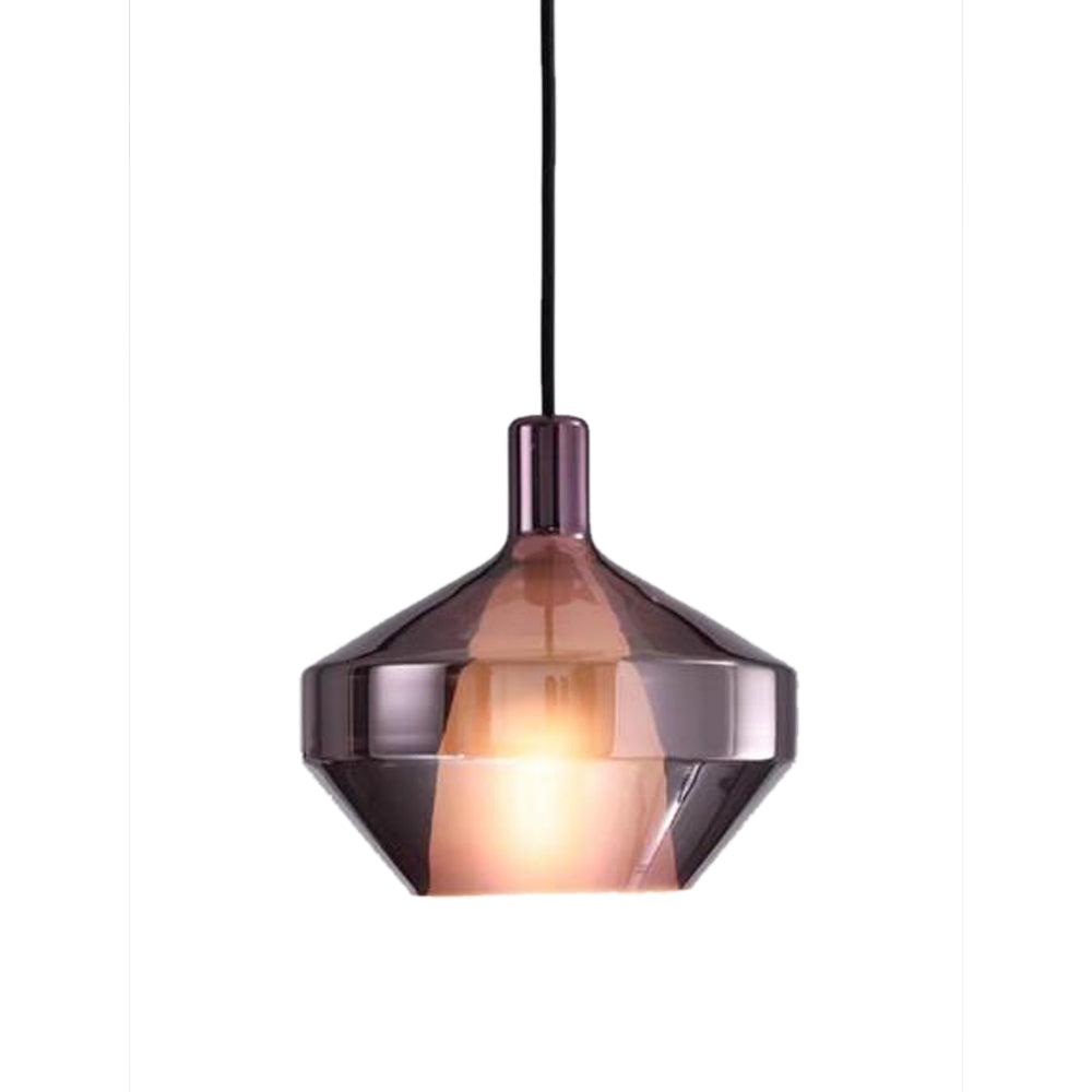 Purple Glass Finish Decorative Light