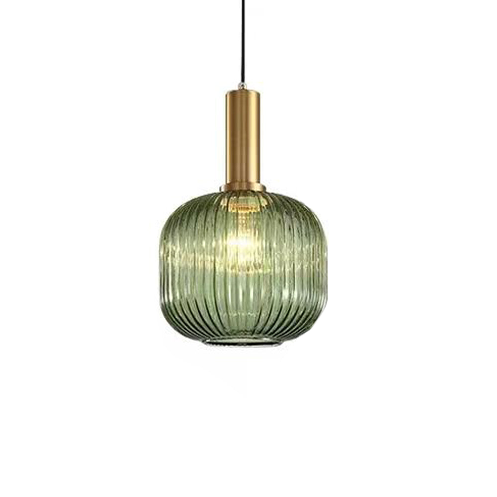 Green Glass Finish Decorative Light