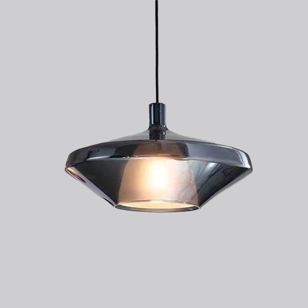 Blue Glass Finish Decorative Light