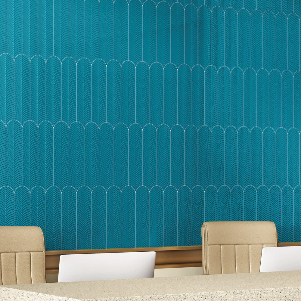 FEATHER TEAL NEO TILES