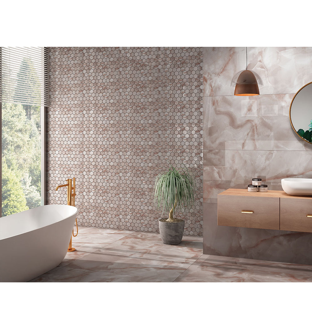 ONYX ROSE GOLD 600 X 1200mm