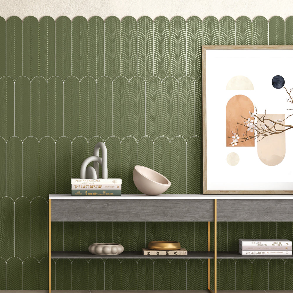 FEATHER FERN GLOW TILES