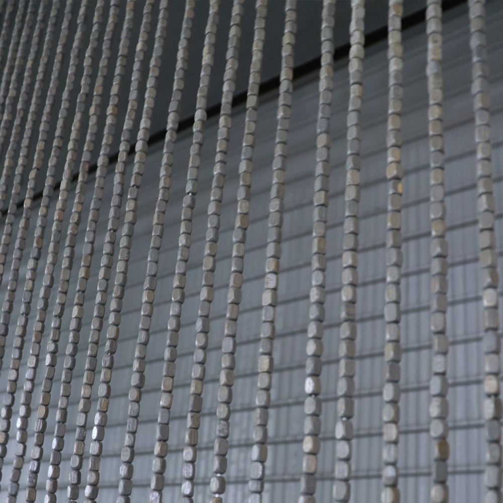 Wood Bed Designer Curtain