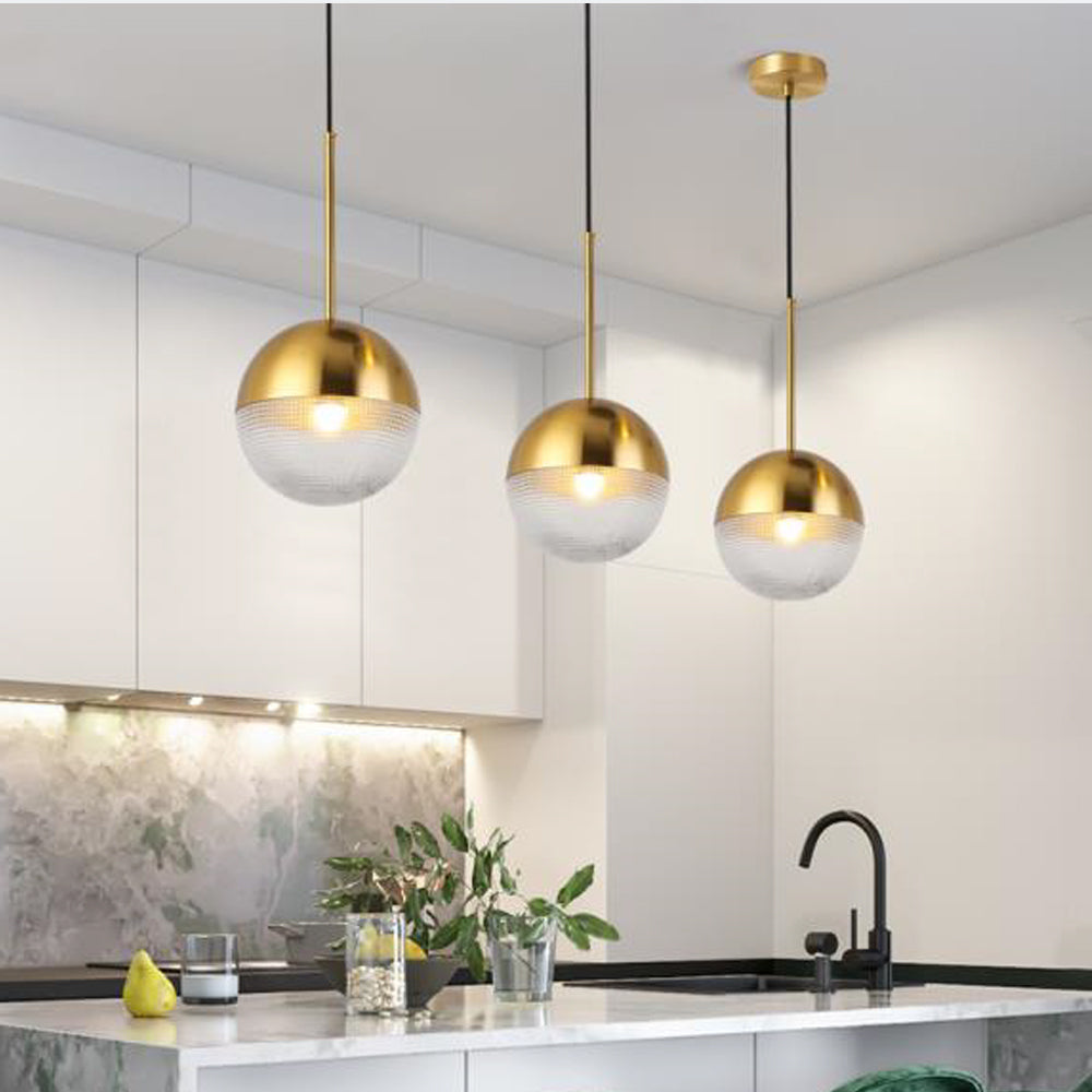 Gold Finish Top Decorative Light