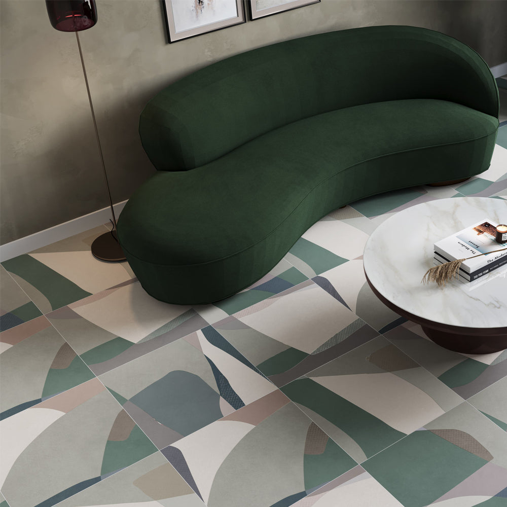 Shapes gray casa blanca Tile