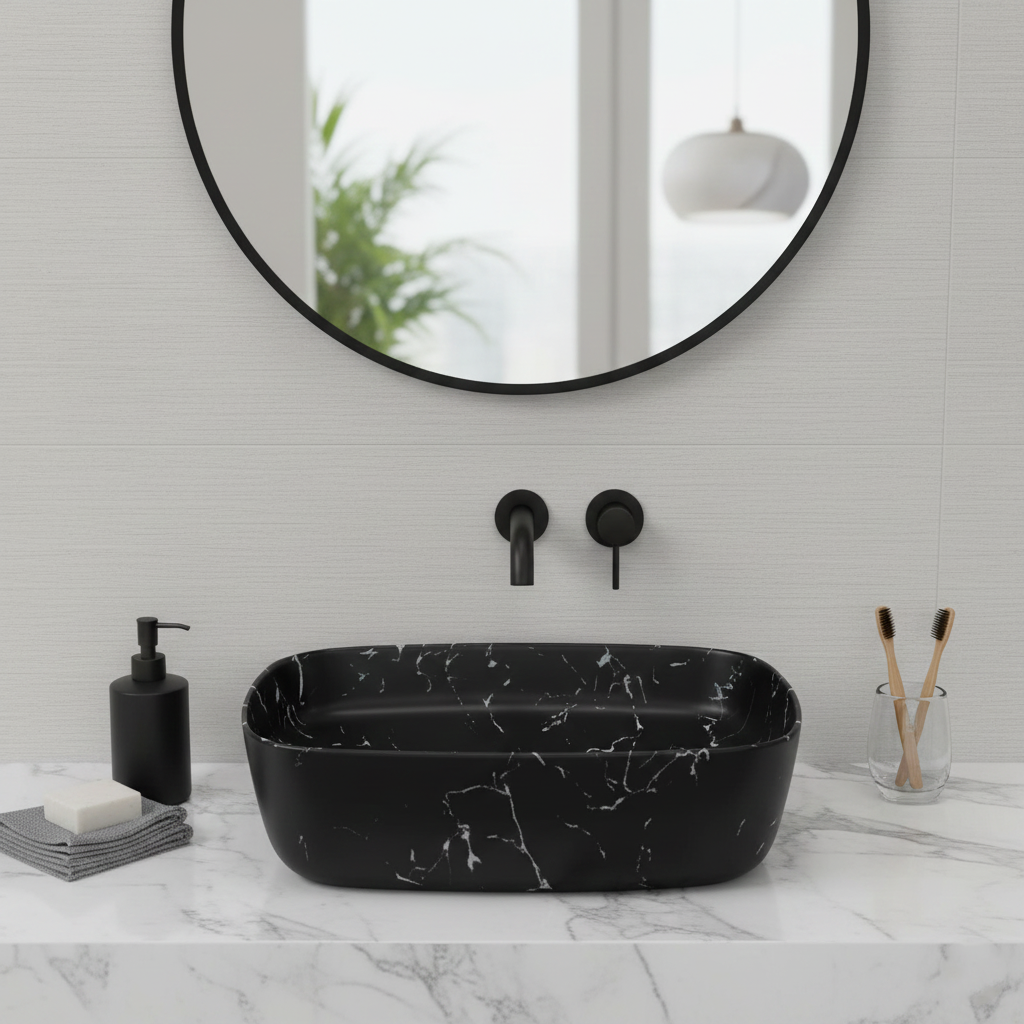 Matt Marble Designer Wash Basin