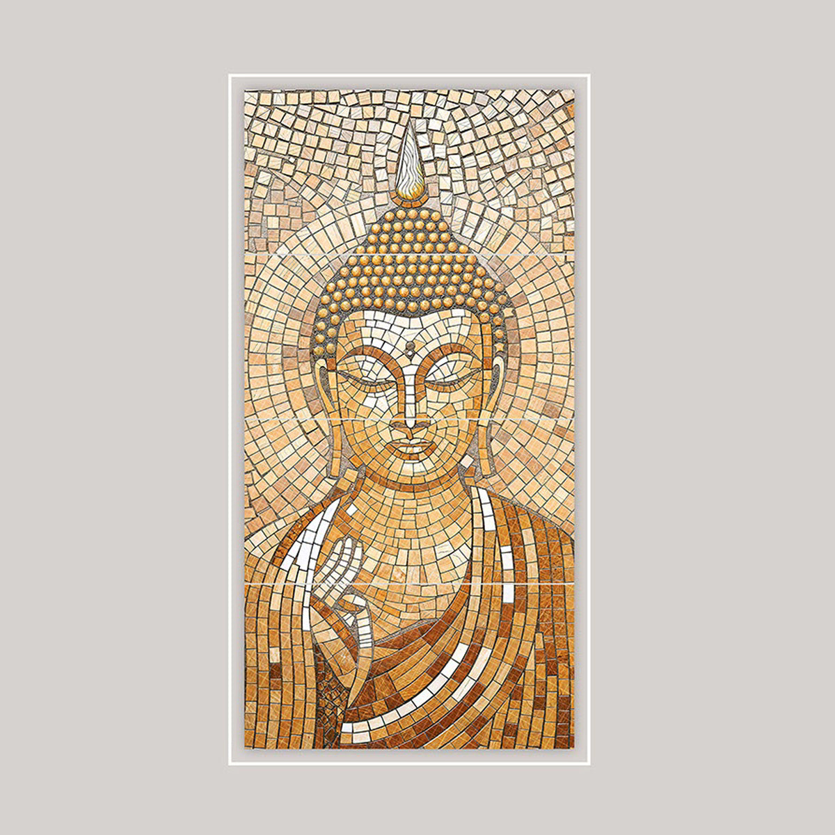Lord Buddha Granula Mosaic Tile