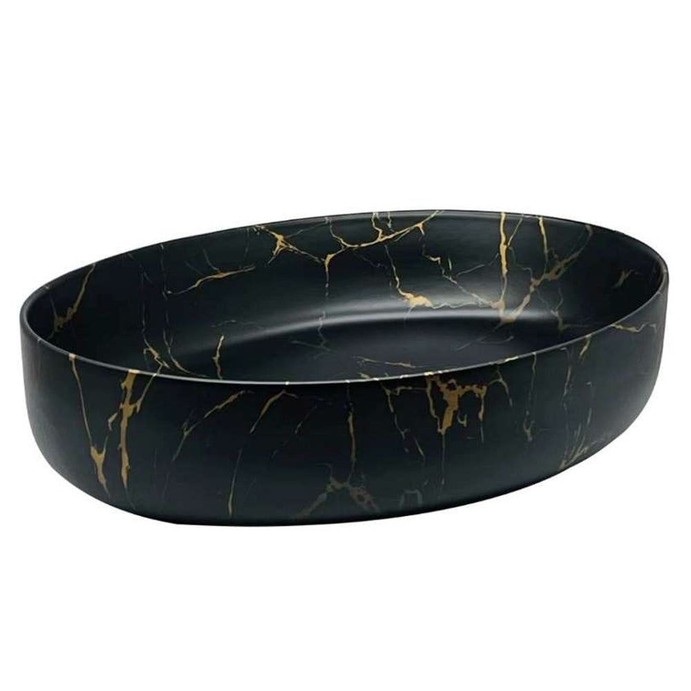 Black Matt Marble Designer Wash Basin