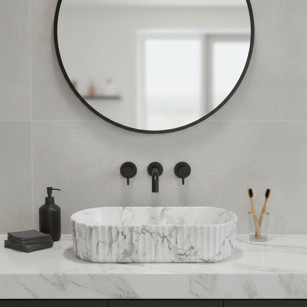 Matt Marble Designer Wash Basin