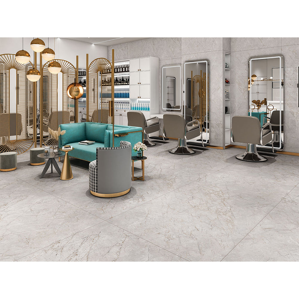 CHIFFON GREY POLISHED TILE