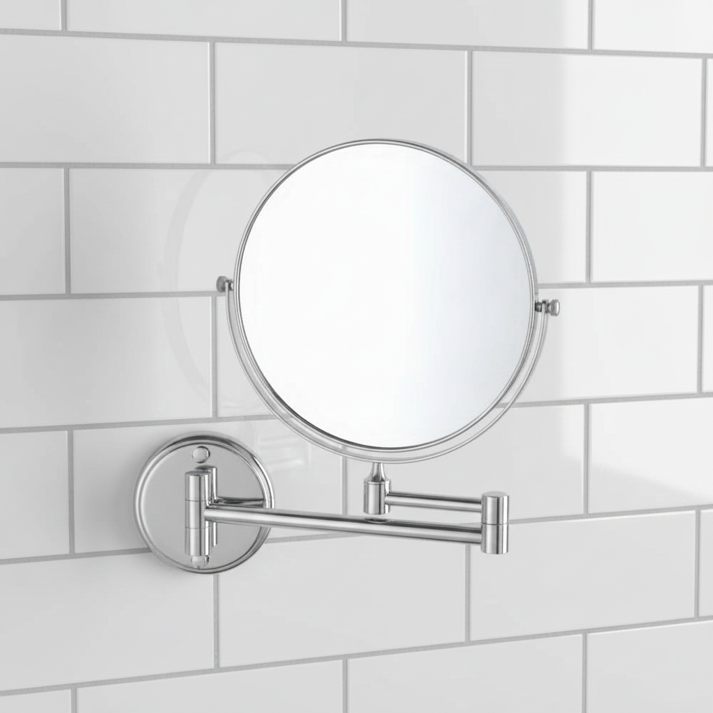 Chrome Finish 8'' Face-painting Mirror