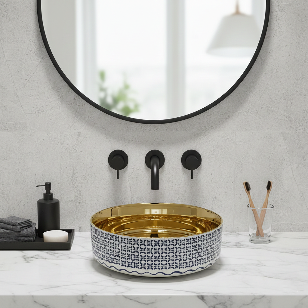 Glossy Finish Designer Wash Basin