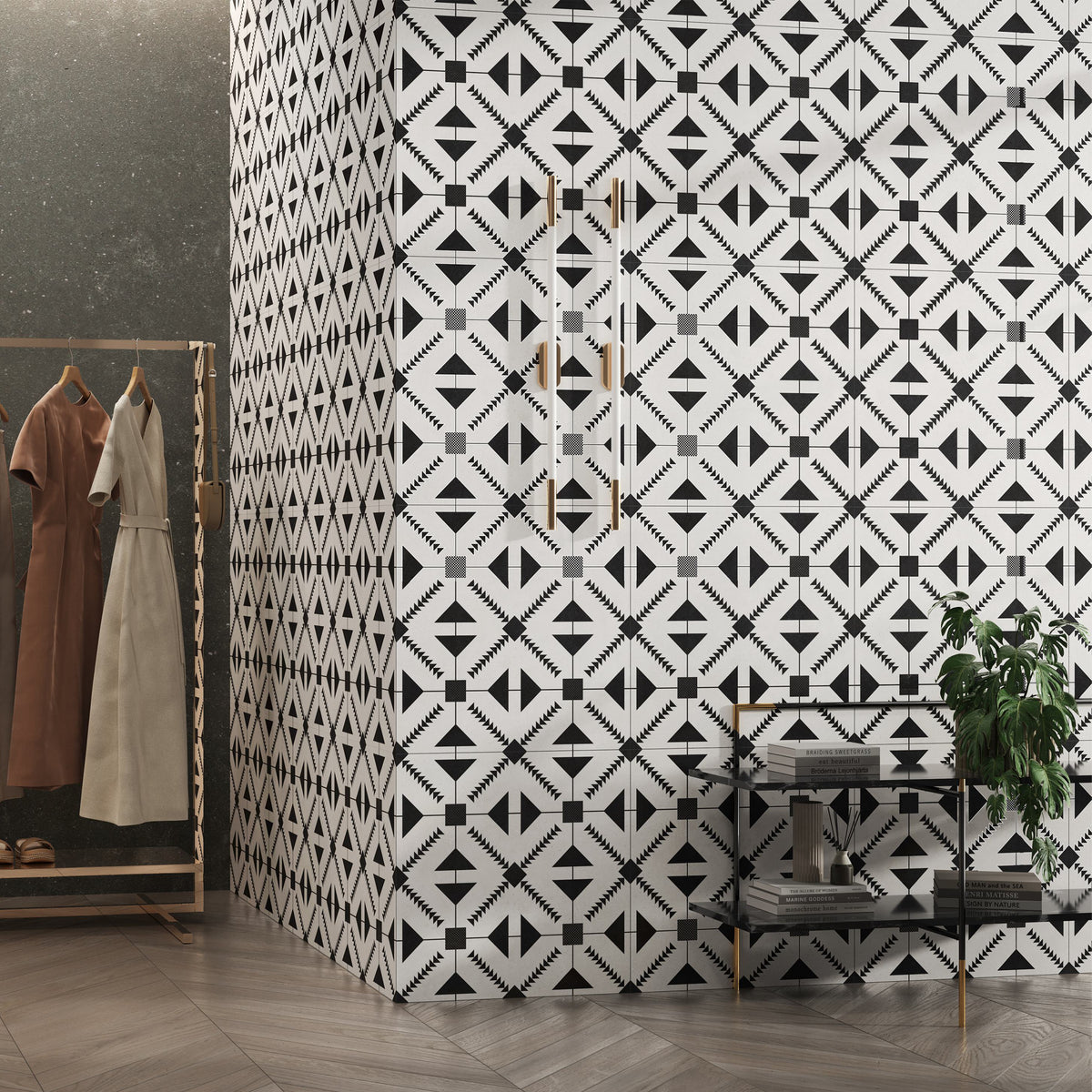 Pragun Black Tile