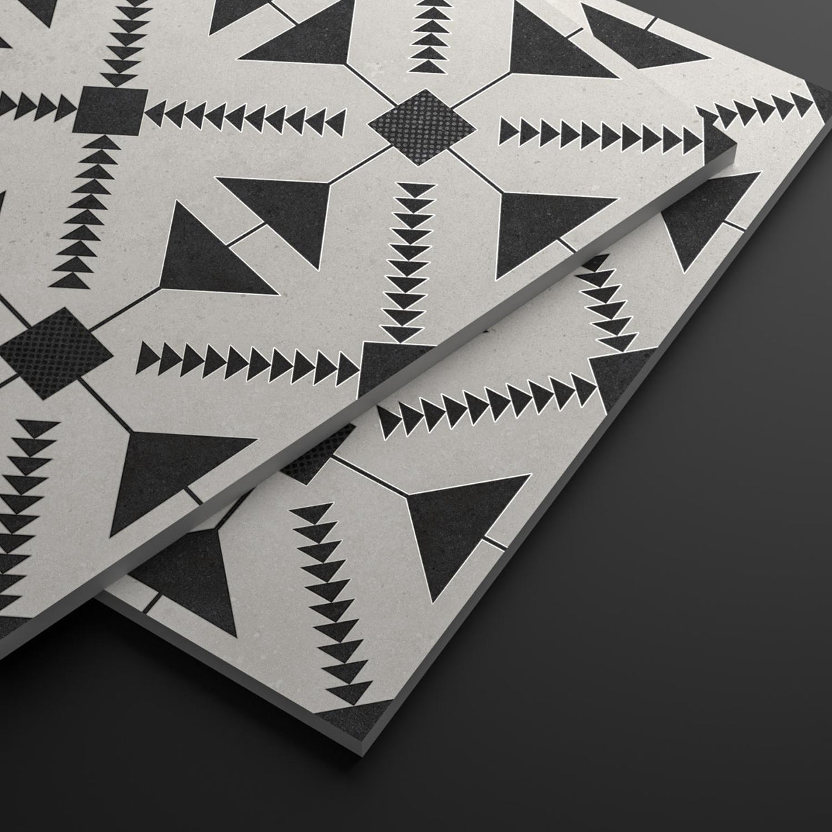 Pragun Black Tile