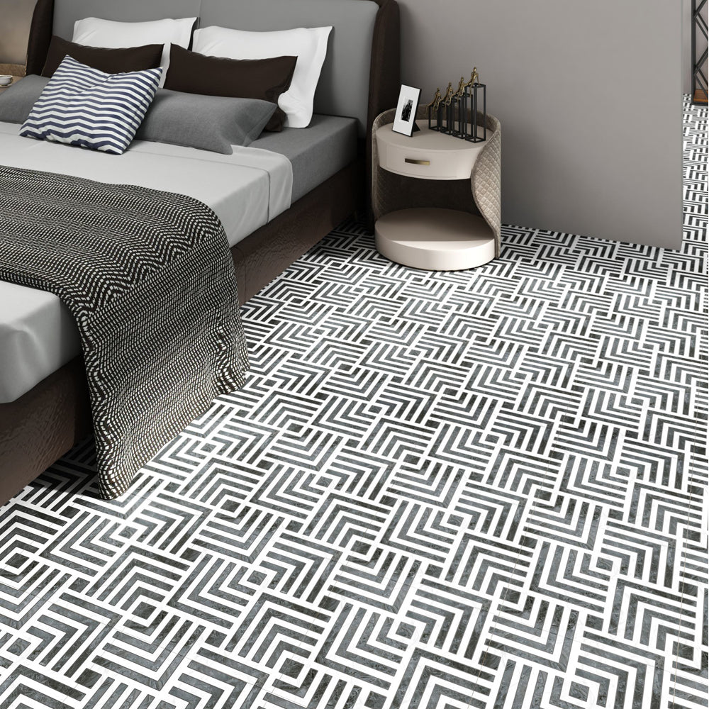 Cubo Black Moroccan series tile