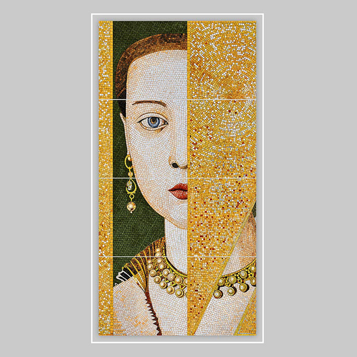 Portrait beauty Granula Mosaic Tile
