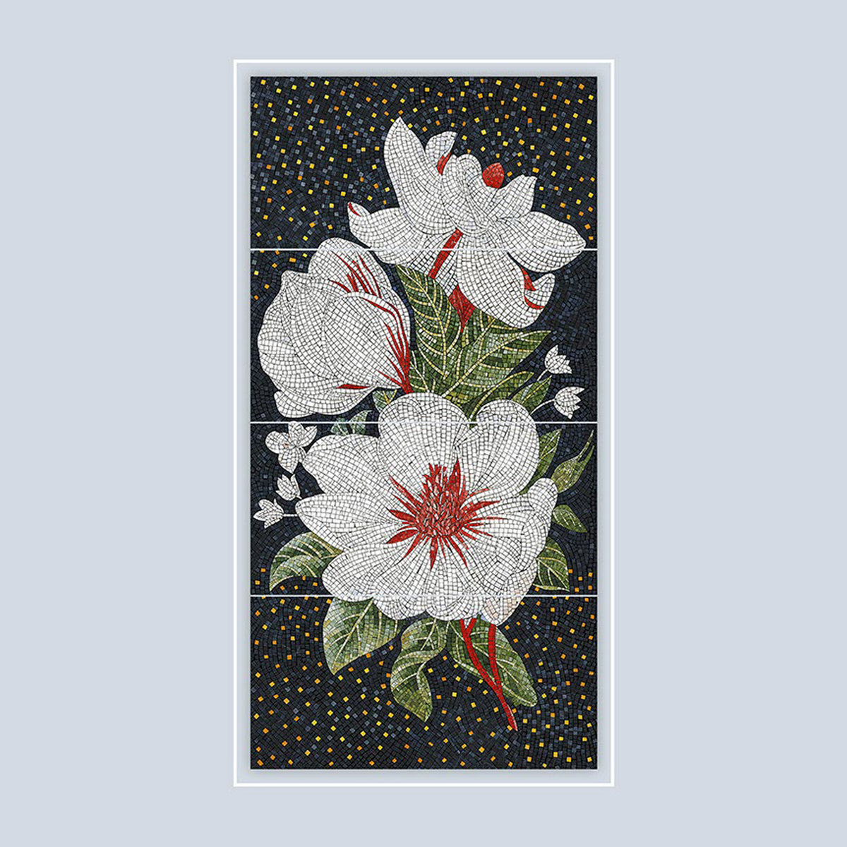 Magnolia bloom Granula Mosaic Tile