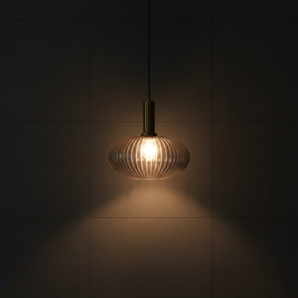 Smoky Grey Finish Decorative Light