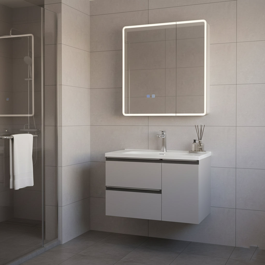 Stainless Steel Vanity Unit-BN326-80