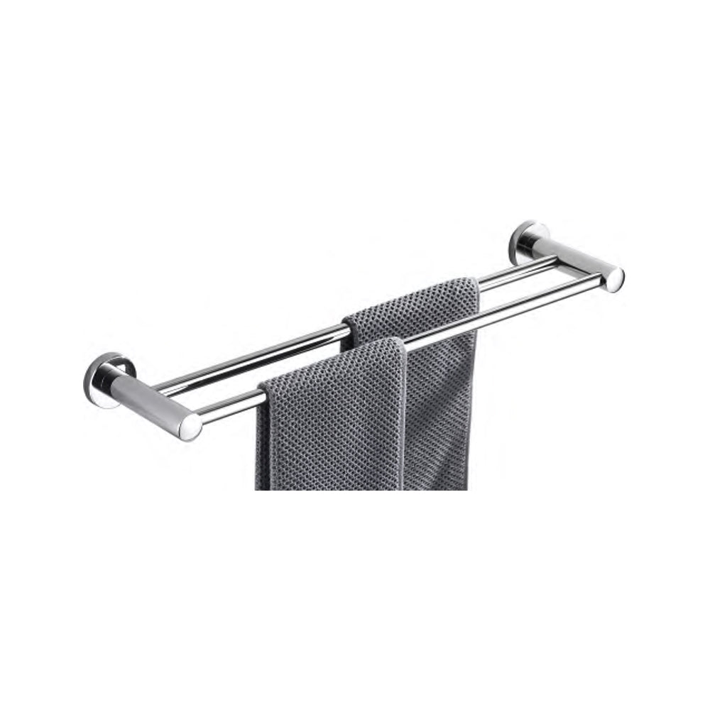 Mirror Polish Finish Double Towel Bar 8725