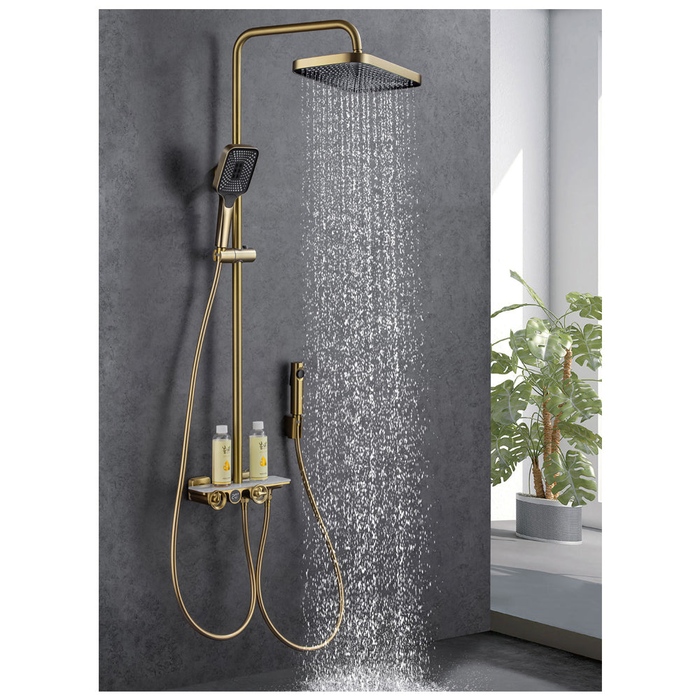 4 Functions Waterfall Top Rain Shower