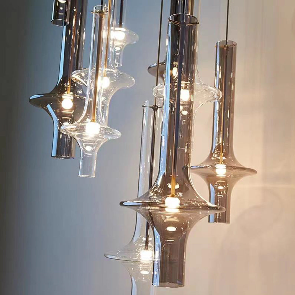 Clear Glass finish Decorative Light