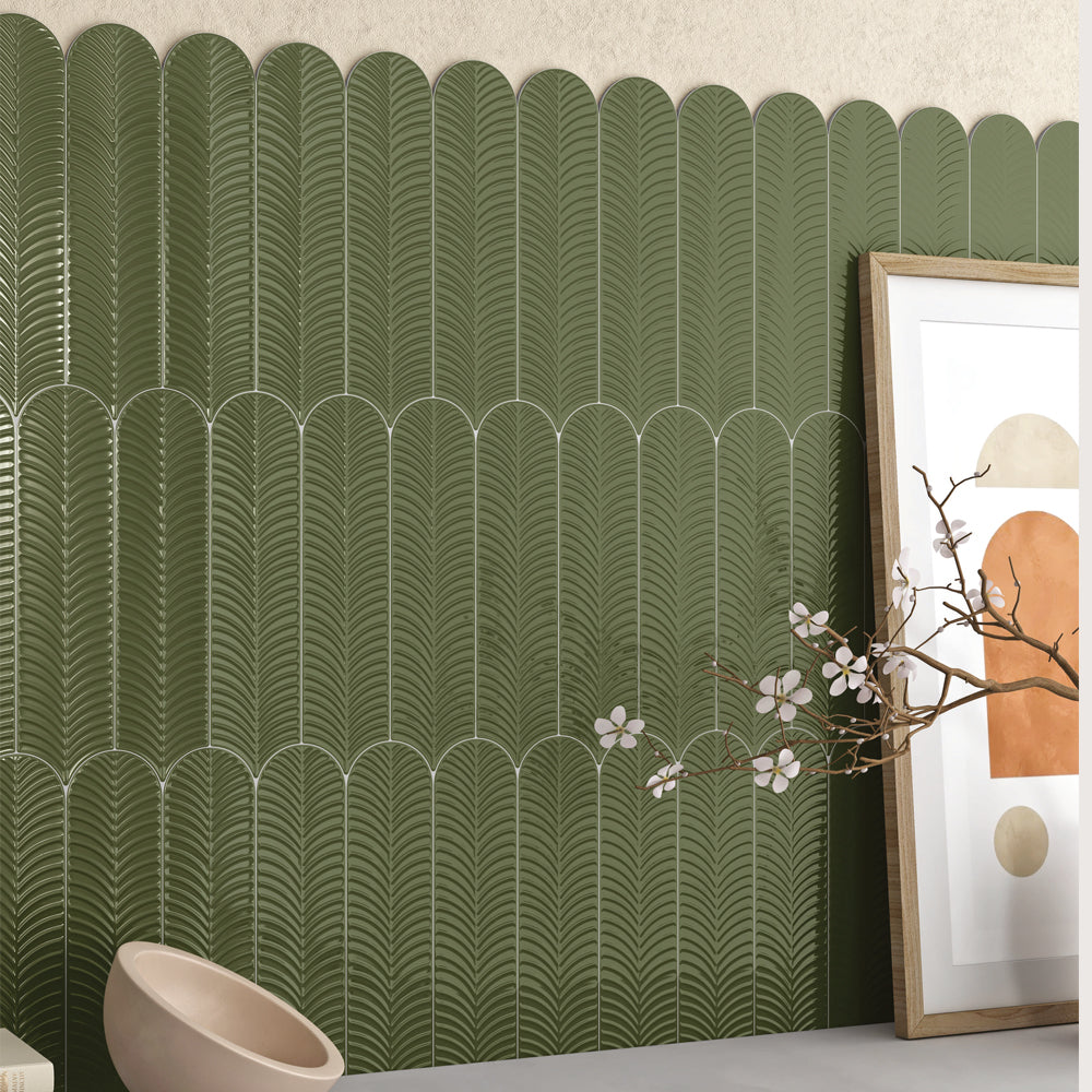 FEATHER FERN GLOW TILES