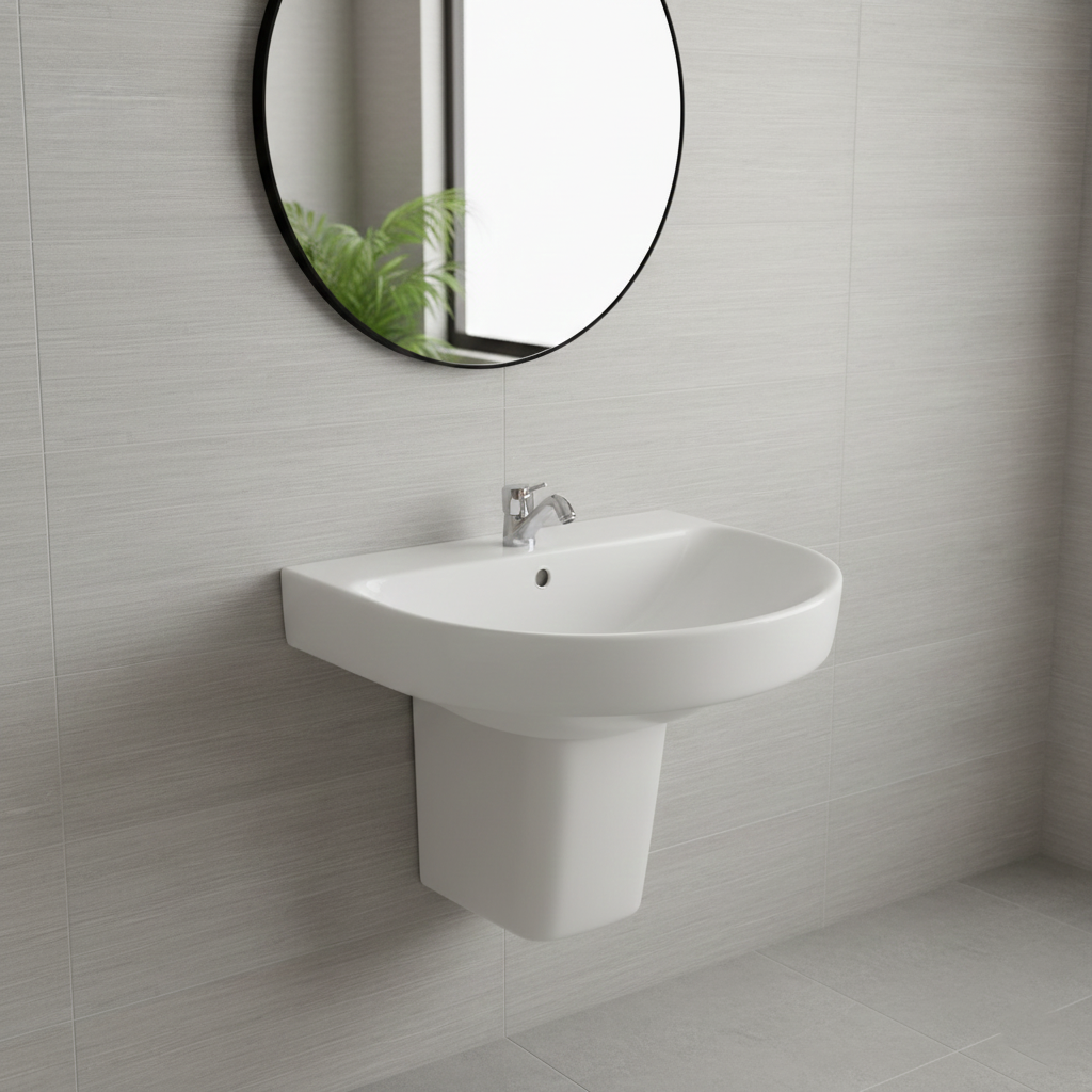 Cedar Wall mounted Wash Basin