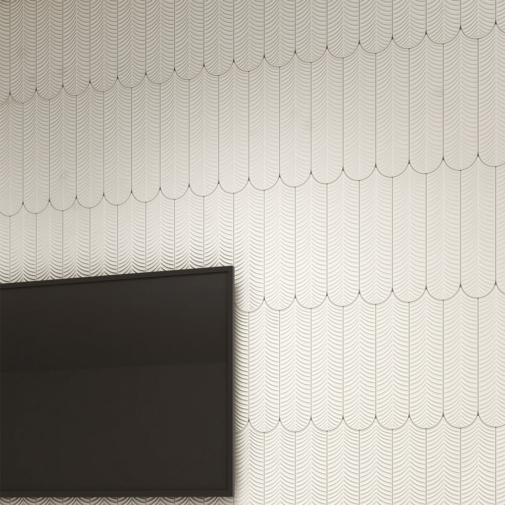 FEATHER CREAM ALLOY TILES