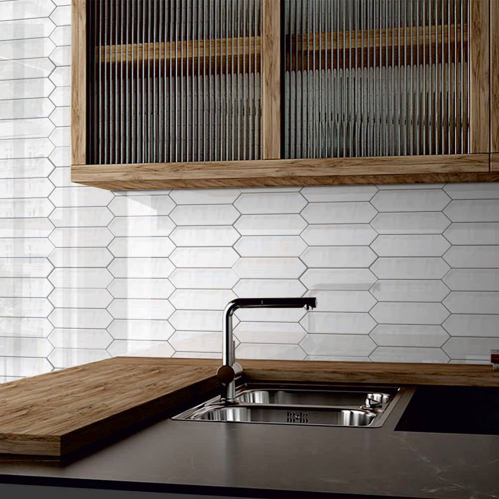 PICKET WHITE TILES