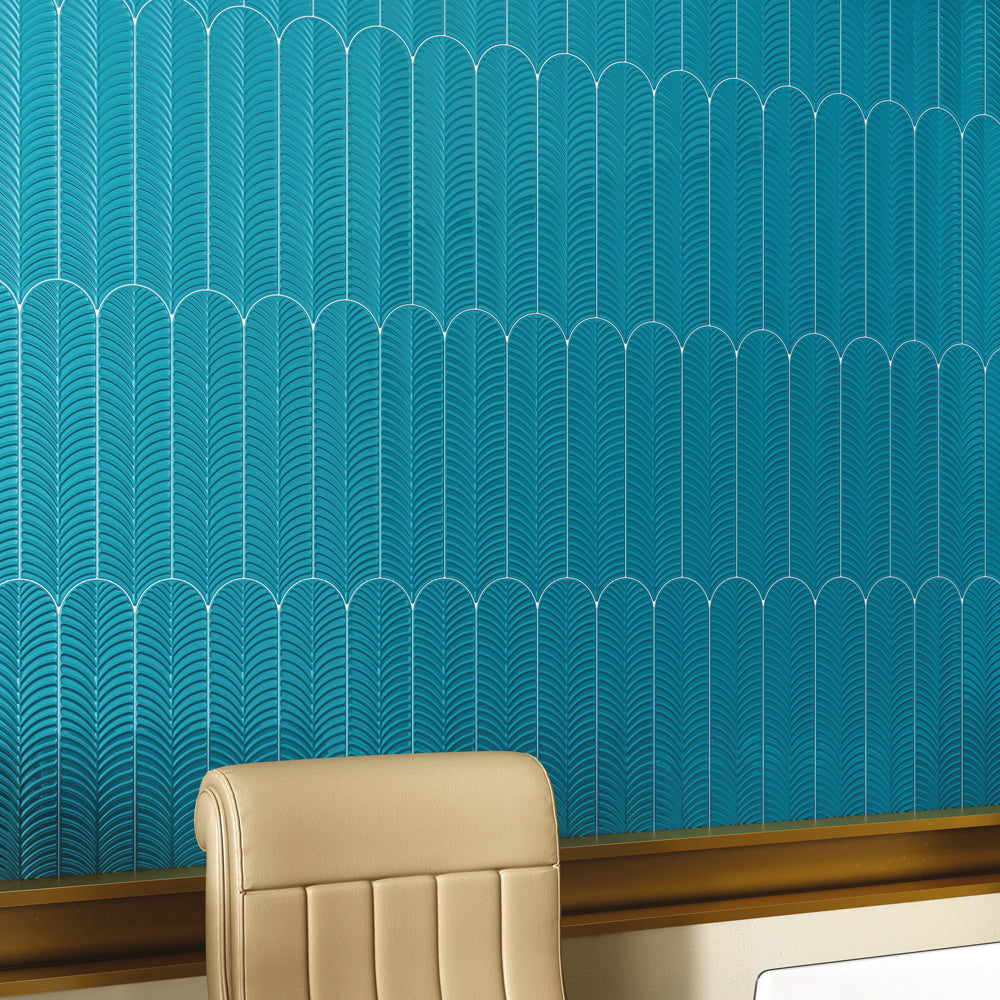 FEATHER TEAL NEO TILES