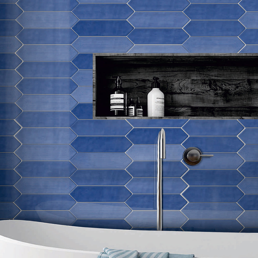 PICKET INDIGO TILES