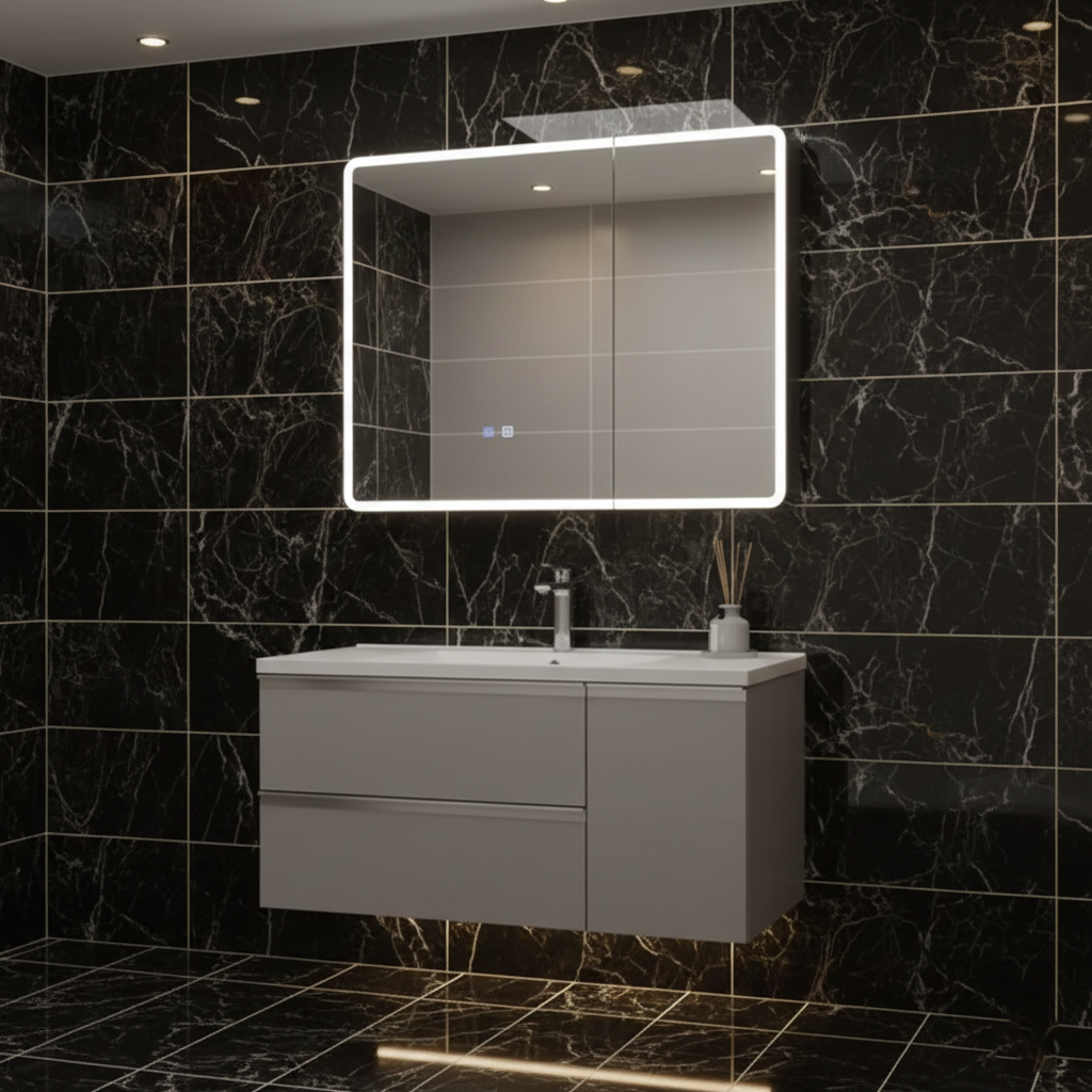 Stainless Steel Vanity Unit-BN326-80