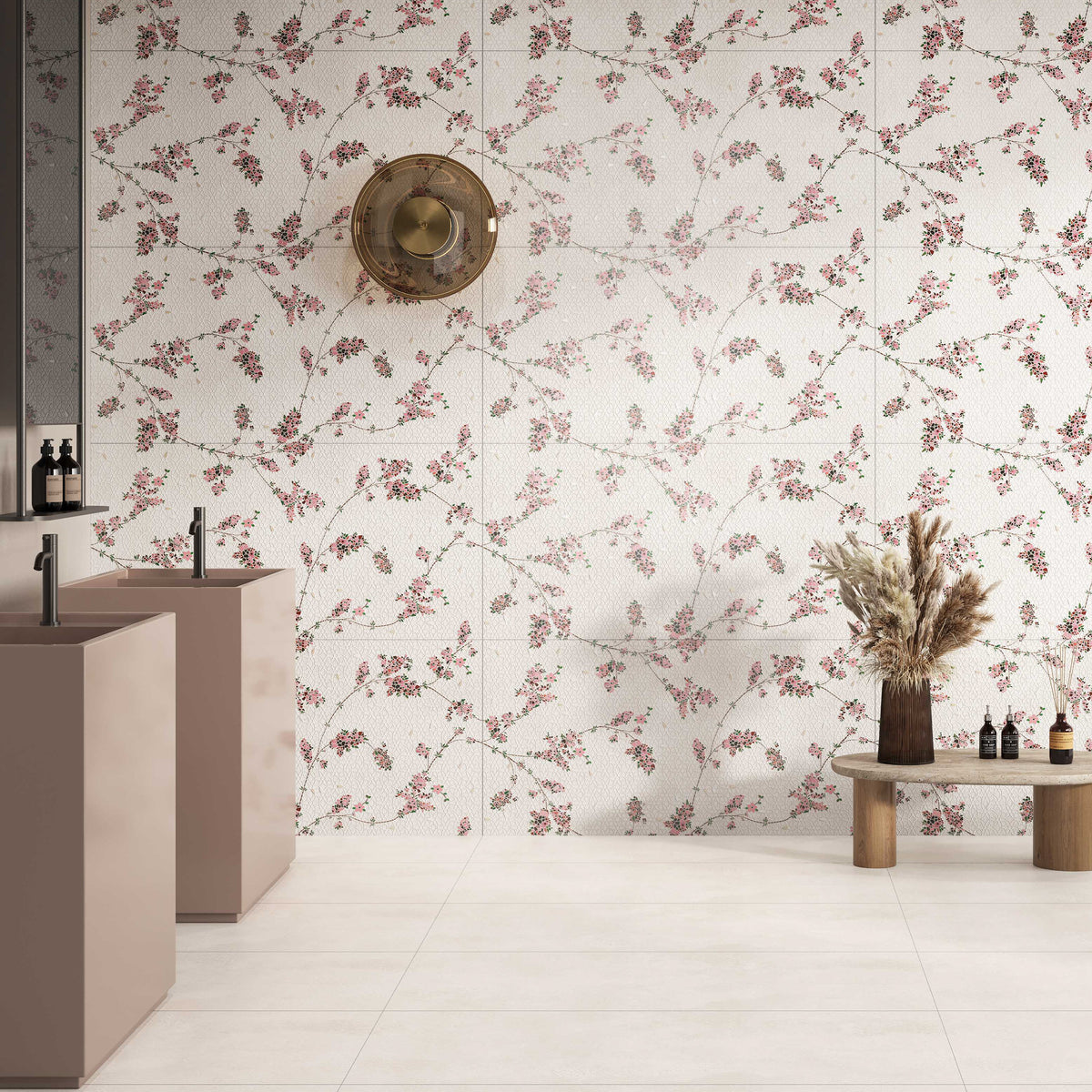 Fizzy Crema & Decor Tile