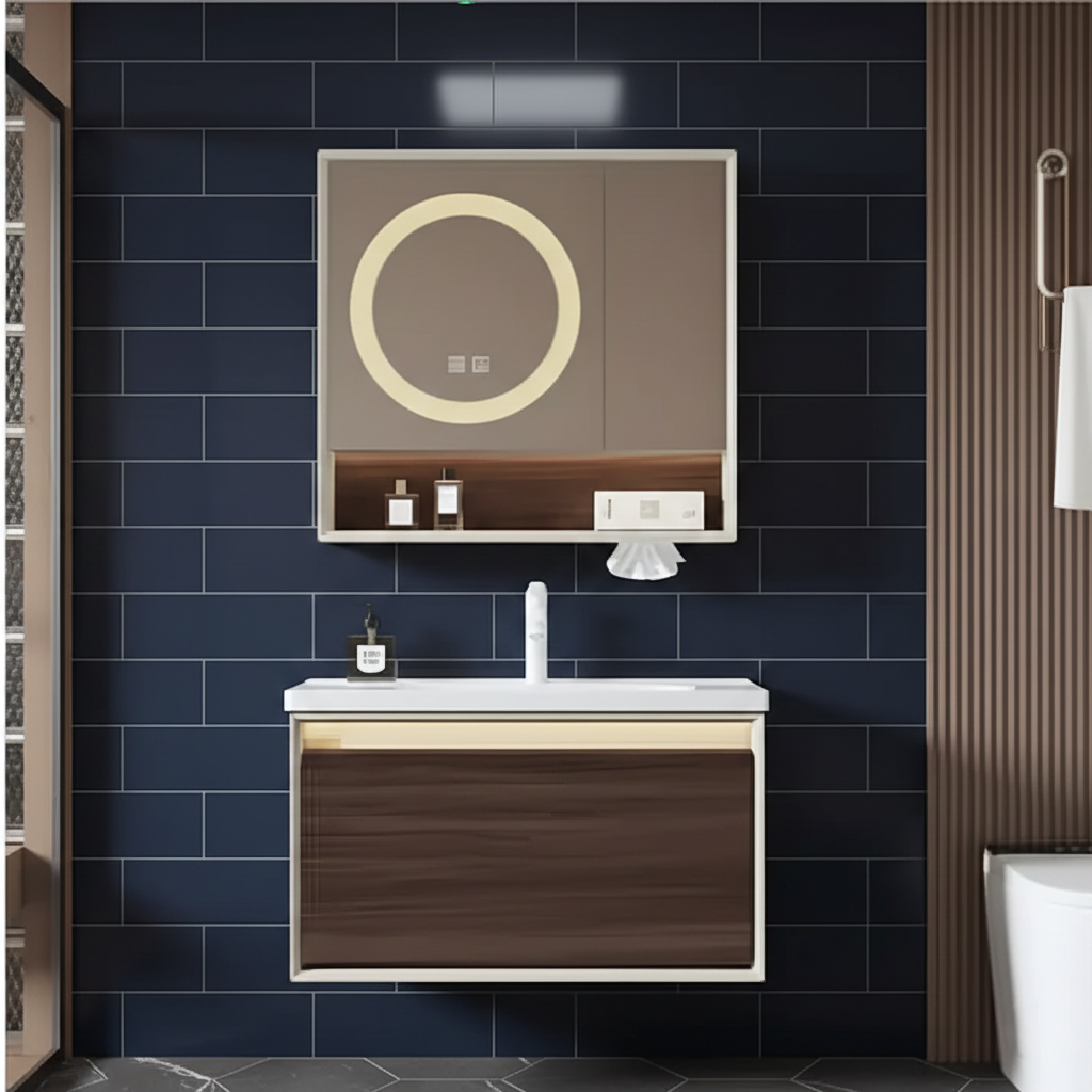 Stainless Steel Vanity Unit-102-80