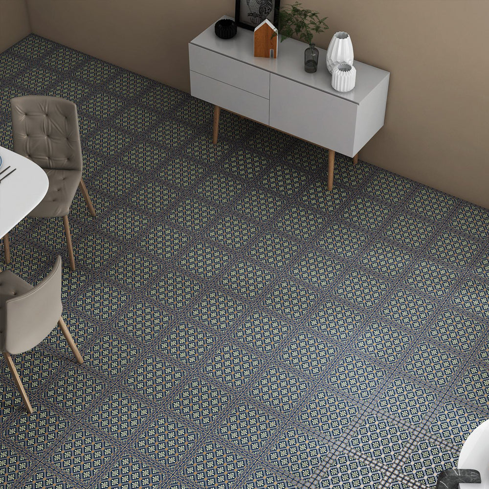 Muskat Blue Moroccan series tile