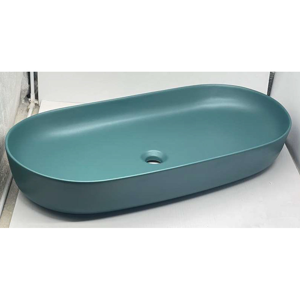 Full Matt Aqua Green Designer Wash Basin