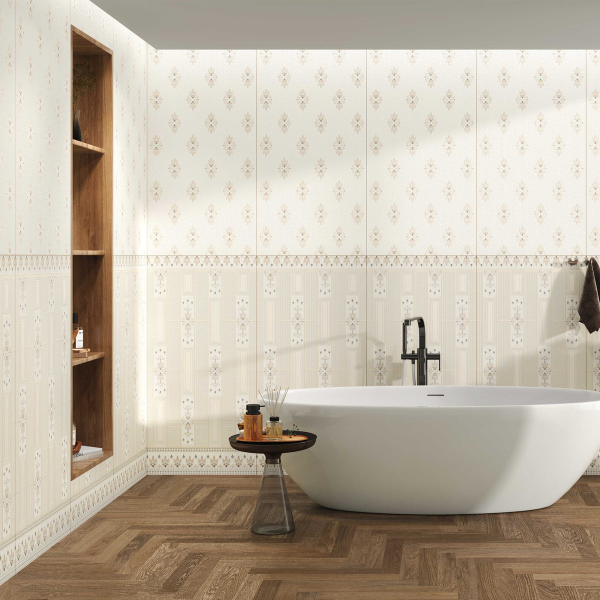 Profilo Ivory Decor Tile