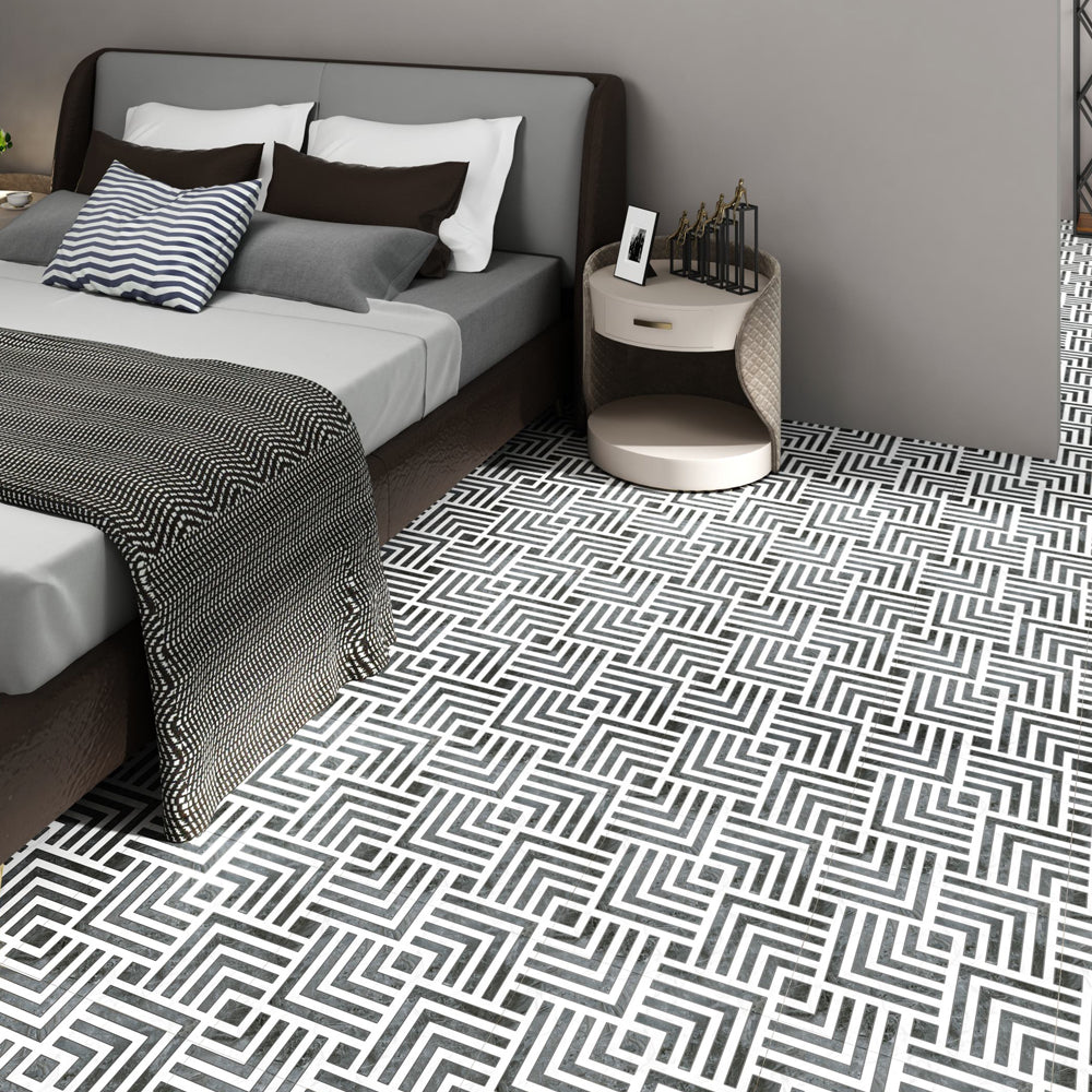 Cubo Black Moroccan series tile
