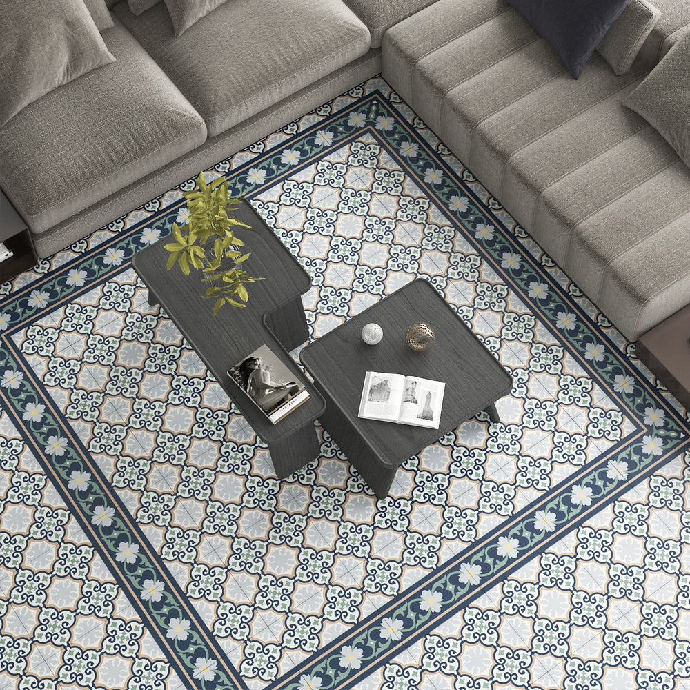 Florentine Blue Moroccan series tile