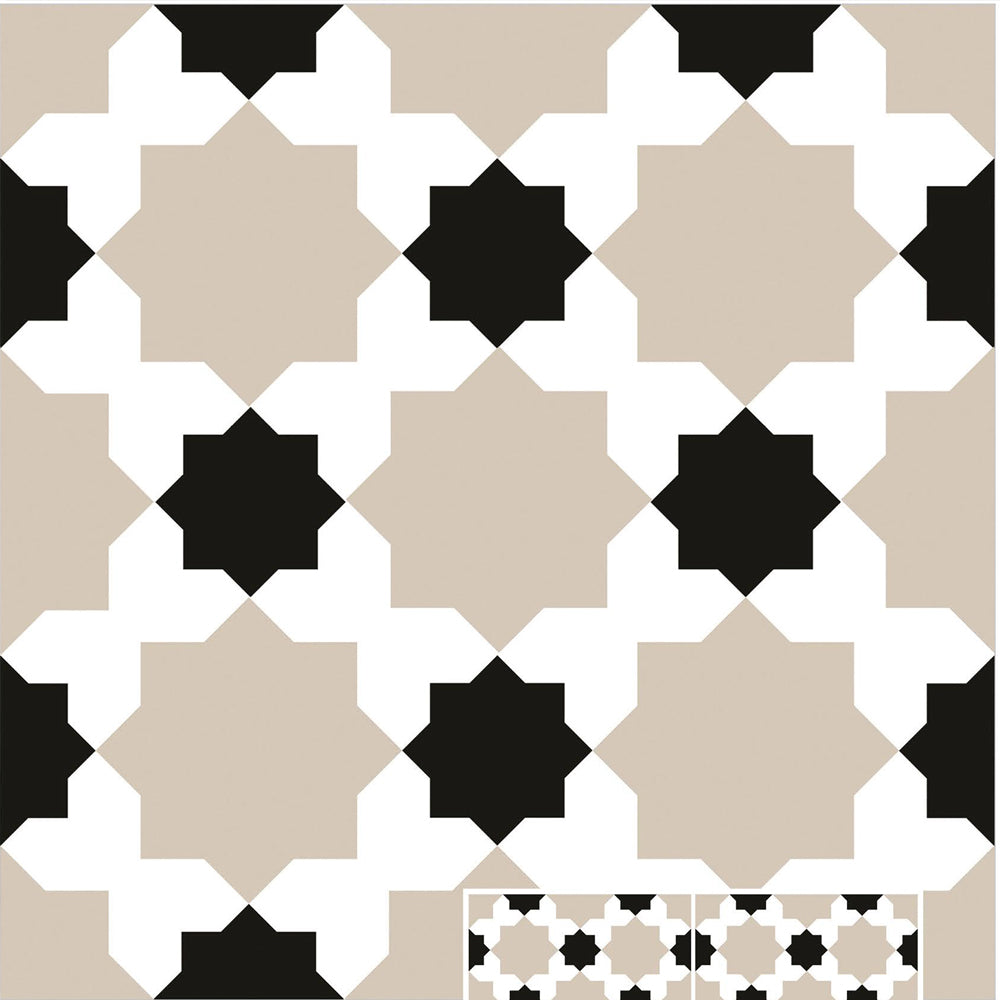 Folk Diamond Moroccan series tile