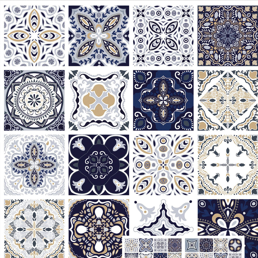 Motif Azure Moroccan series tile