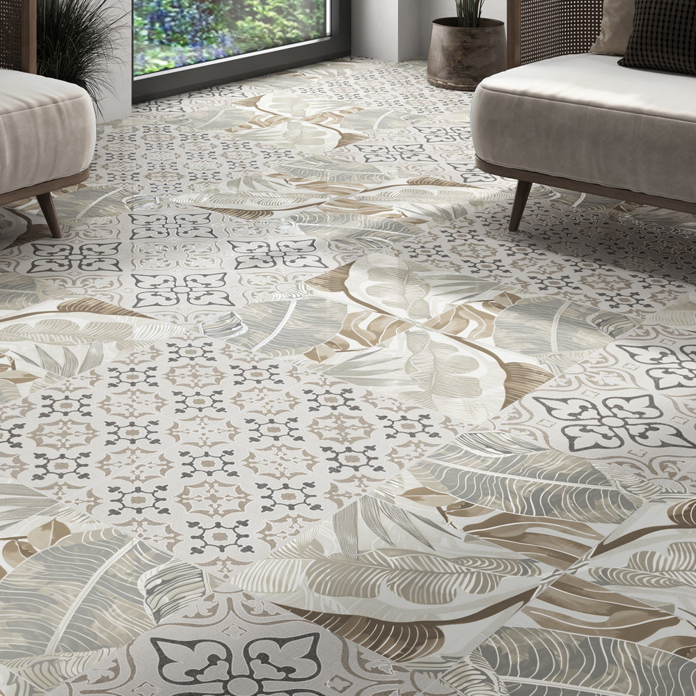 Wonder moon casa blanca Tile