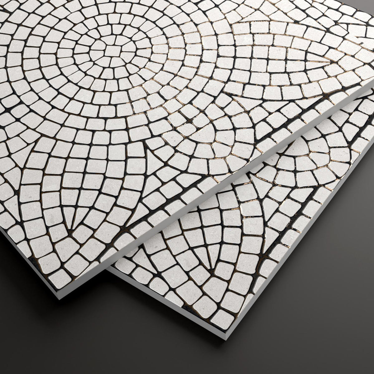 Stencil Prism Tile
