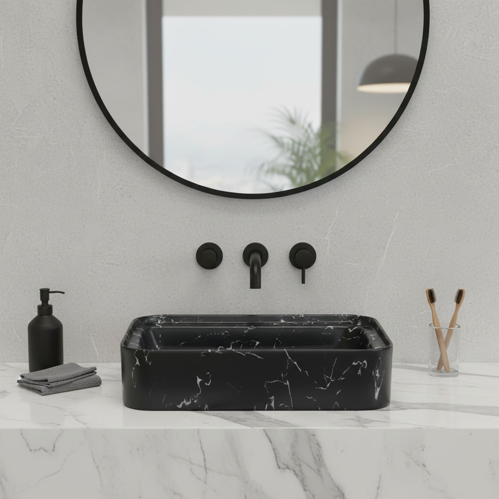 Matt Marble Designer Wash Basin