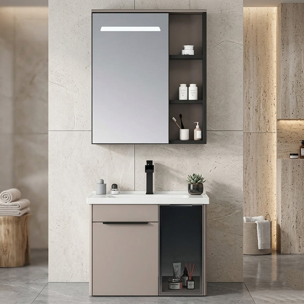 Stainless Steel Vanity Unit-BN6266D