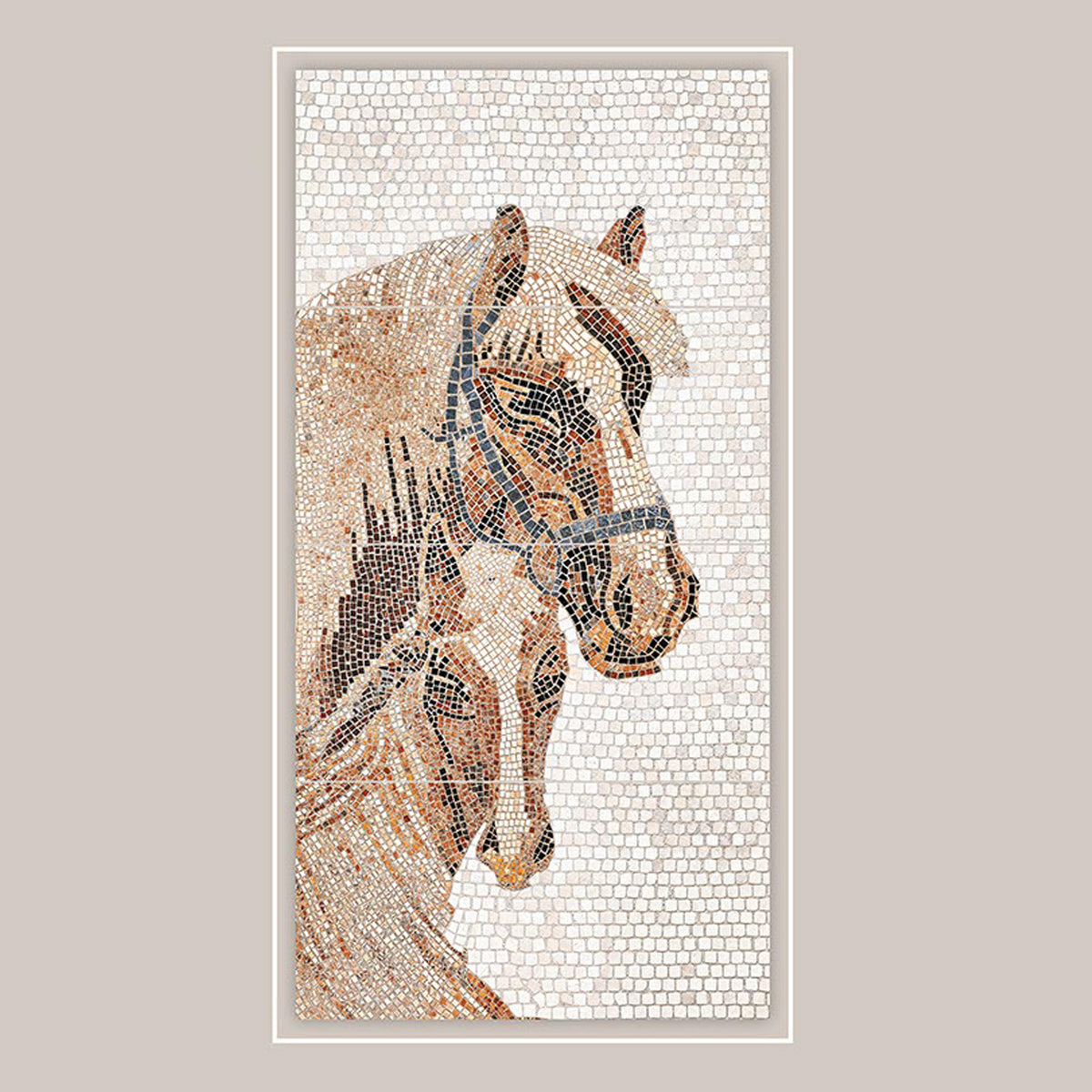 Harmony horses Granula Mosaic Tile